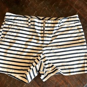 Tommy Hilfiger navy white stripes shorts